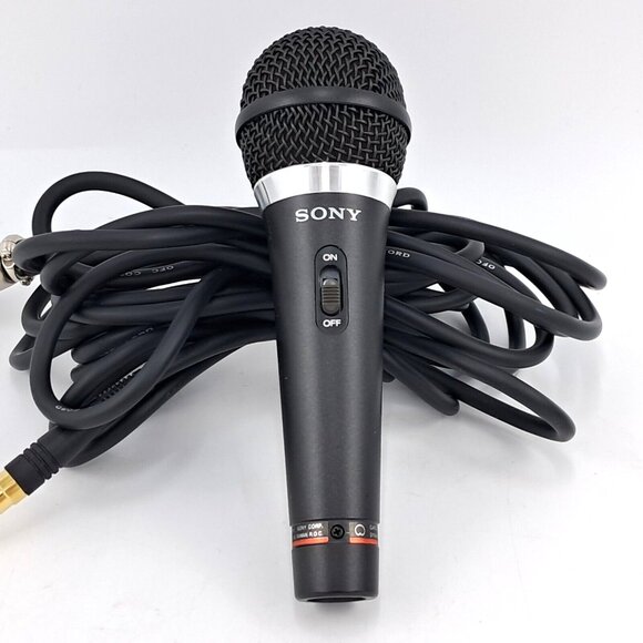 Sony F-V610 Omnidirectional Dynamic Vocal Microphone -25 Foot OFC Cord - Picture 2 of 8